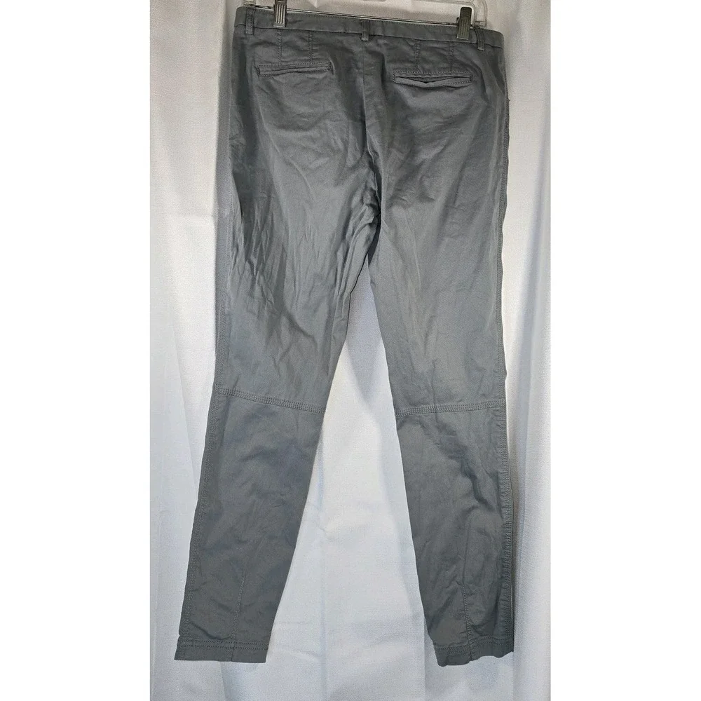 ATM Anthony Thomas Melillo Pants Women Size 8‎ Gray Chino Cargo Stretch